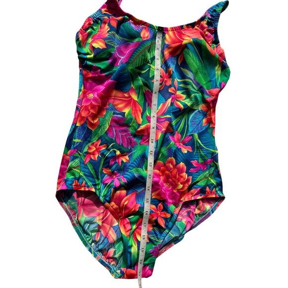 Vintage Lands End Womens Regular One-Piece Swimsuit Size 14 NWT - Picture 15 of 15